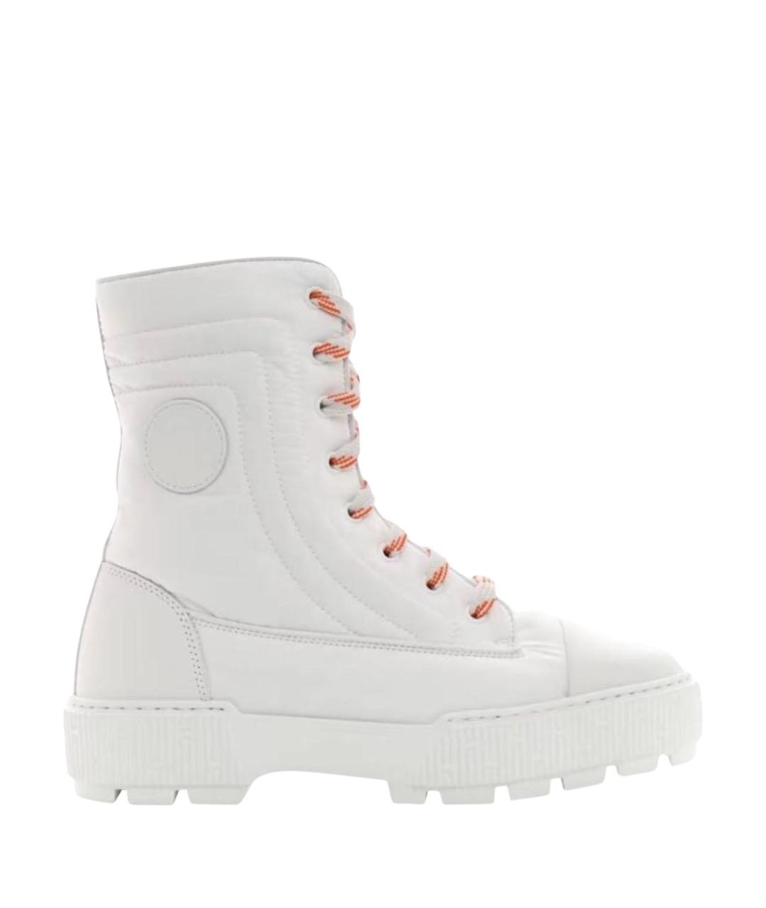 HERMES Белые высокие ботинки, фото 1