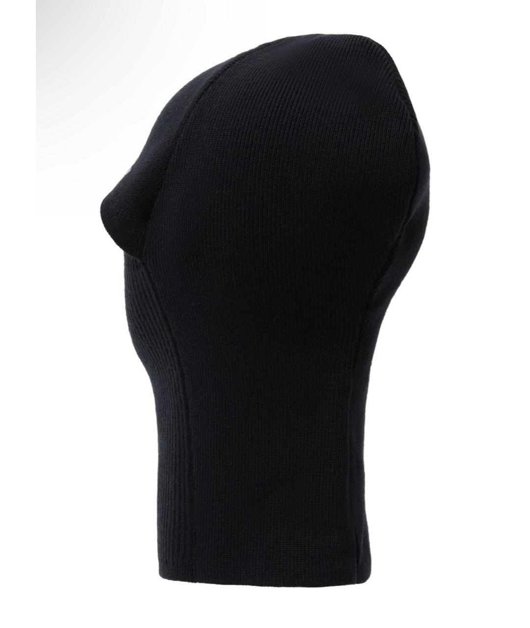 CP COMPANY Черная шерстяная шапка, фото 2
