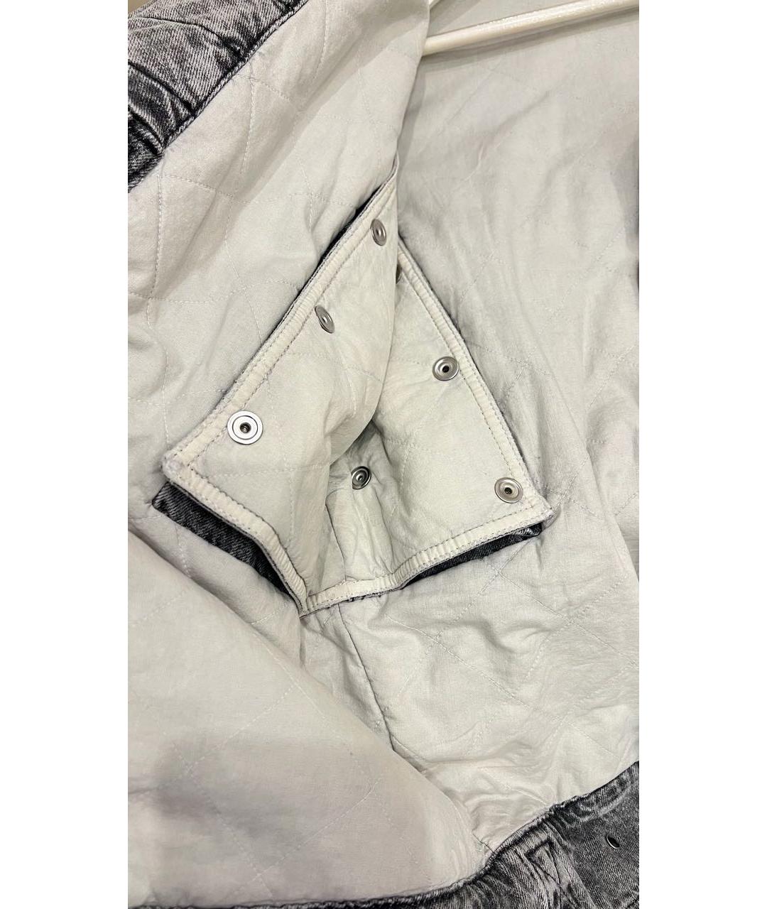 ISABEL MARANT ETOILE Серая деним куртка, фото 6