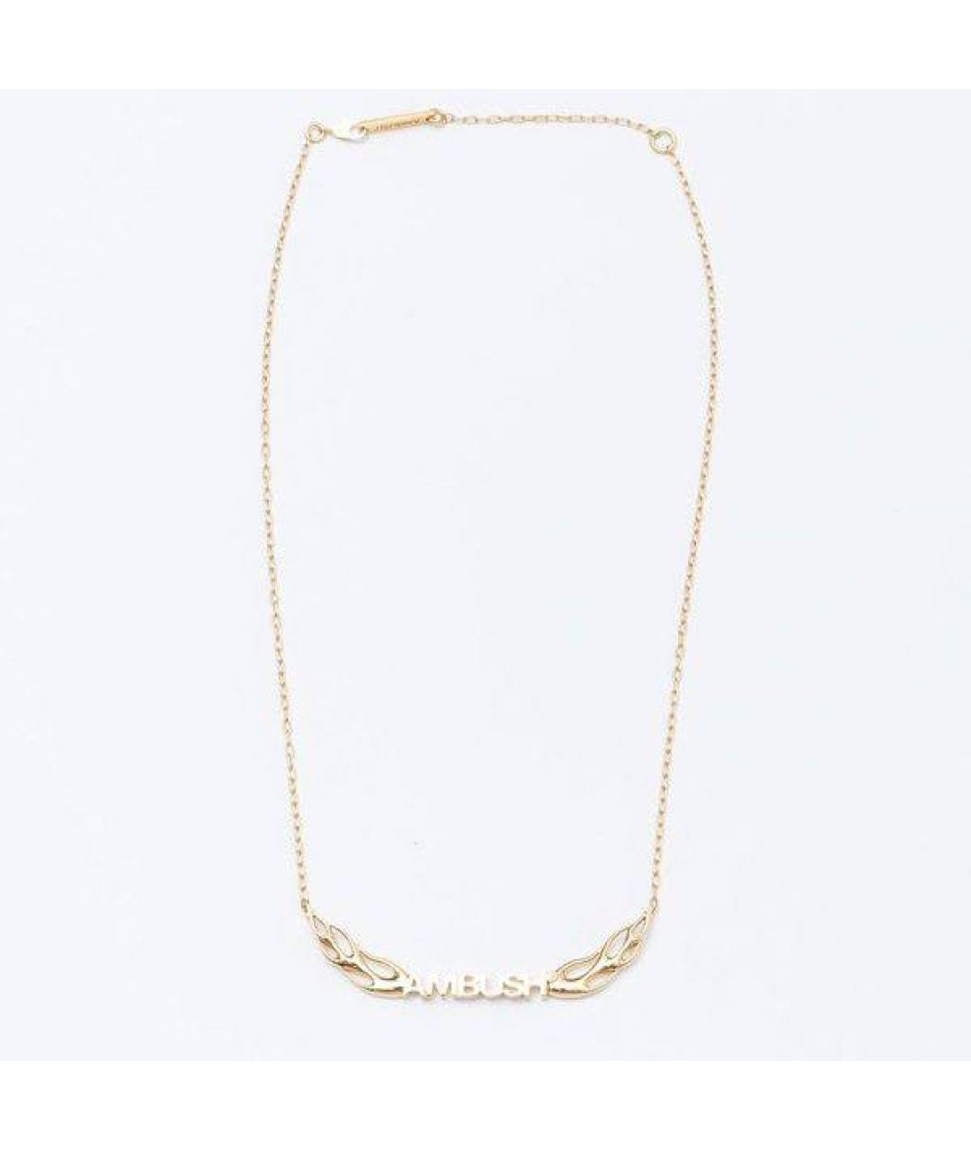 AMBUSH Золотое серебряное колье, фото 9