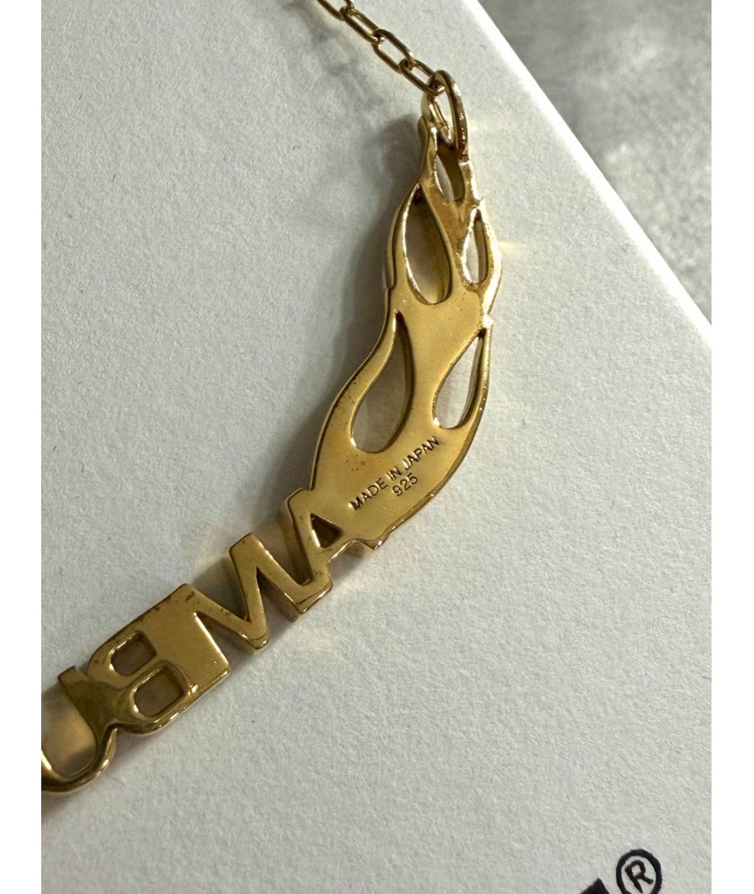 AMBUSH Золотое серебряное колье, фото 6
