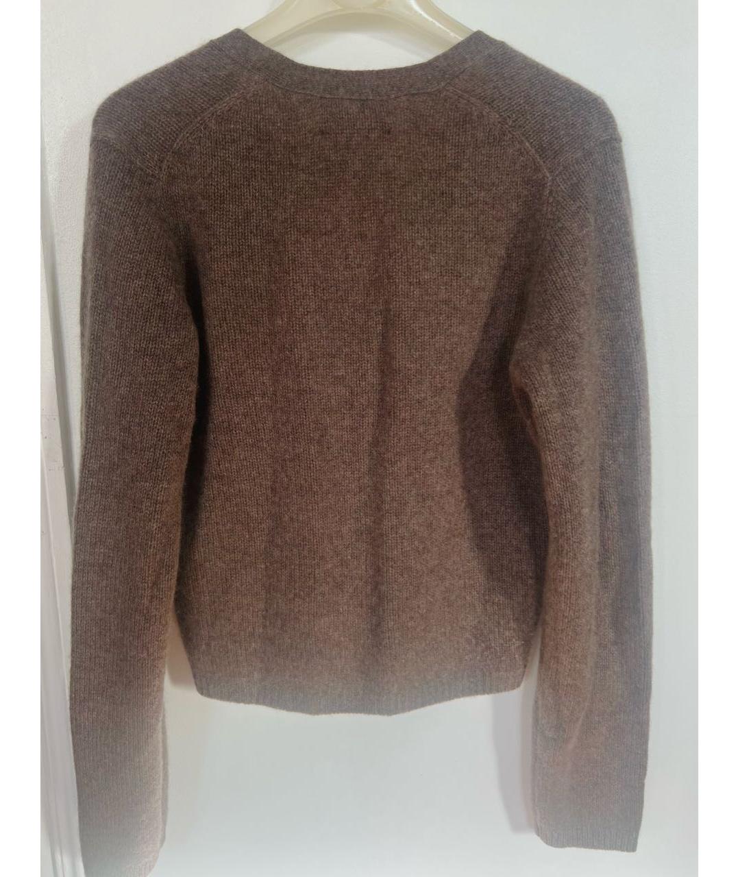 COS Коричневый кашемировый кардиган, фото 2