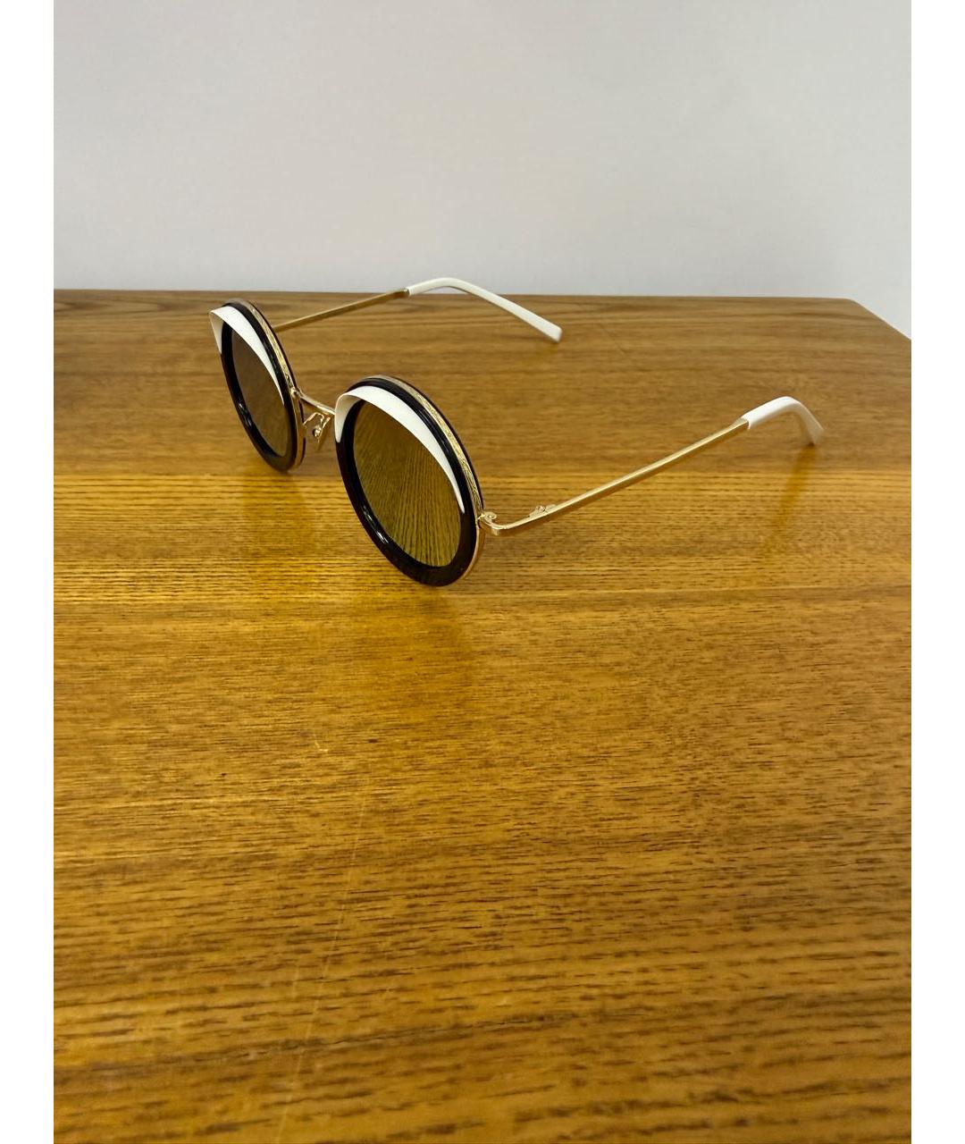 CUTLER AND GROSS Черные пластиковые солнцезащитные очки, фото 8