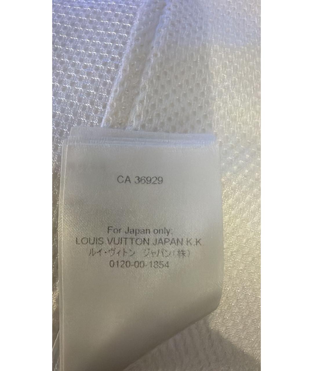 LOUIS VUITTON Белые полиамидовые спортивные брюки и шорты, фото 4