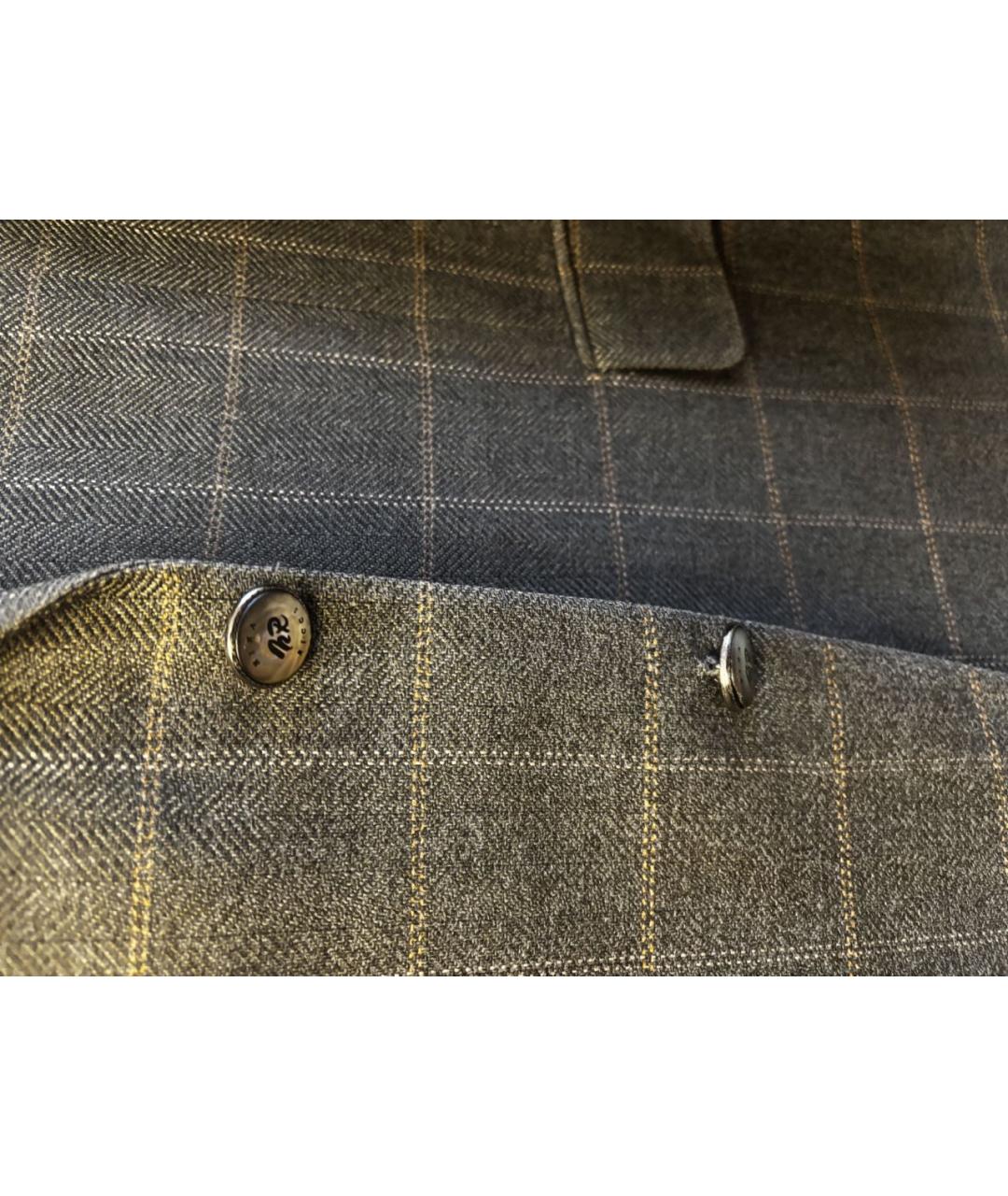 NINA RICCI Коричневый полиэстеровый пиджак, фото 3