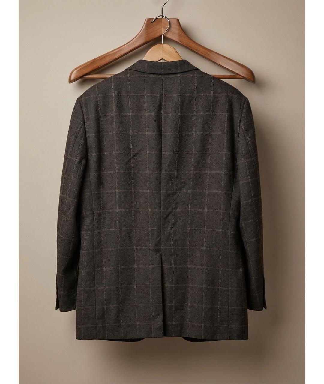 NINA RICCI Коричневый полиэстеровый пиджак, фото 2