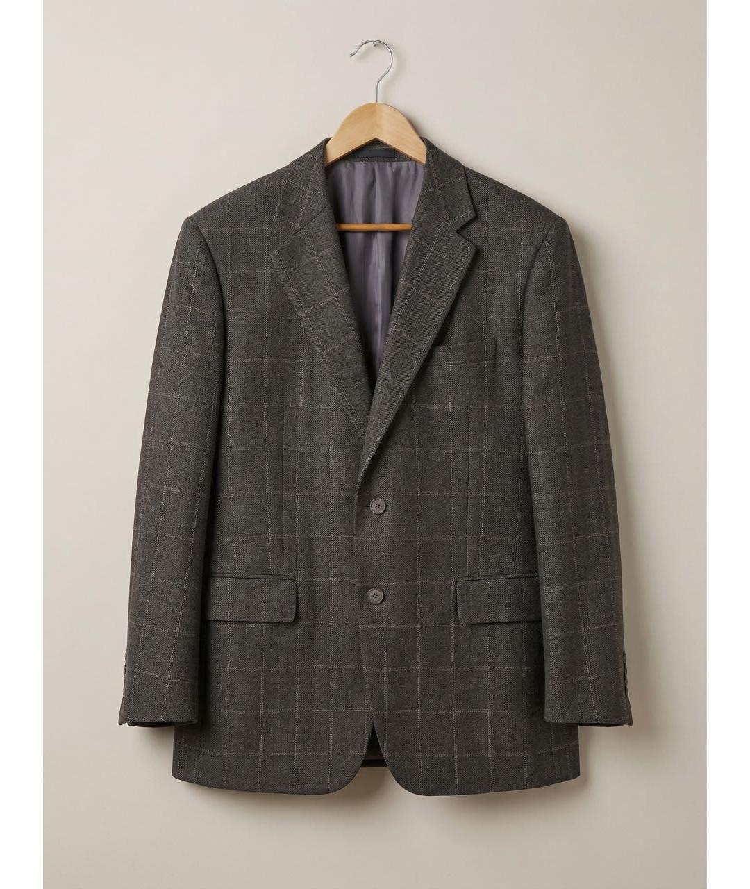 NINA RICCI Коричневый полиэстеровый пиджак, фото 7