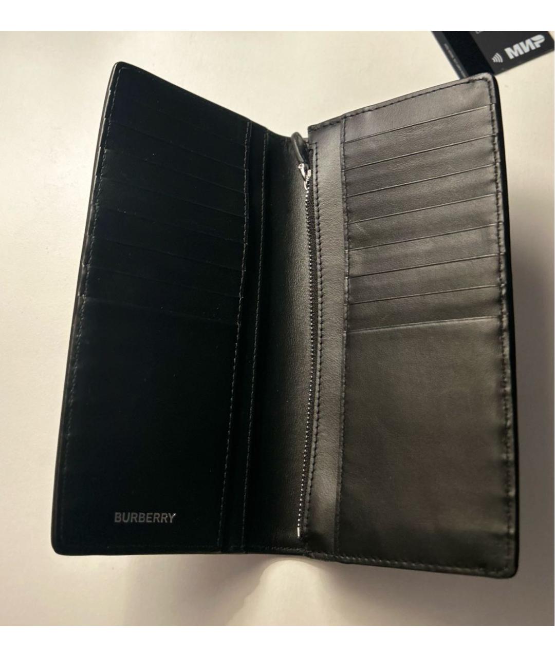 BURBERRY Бежевый кошелек, фото 3