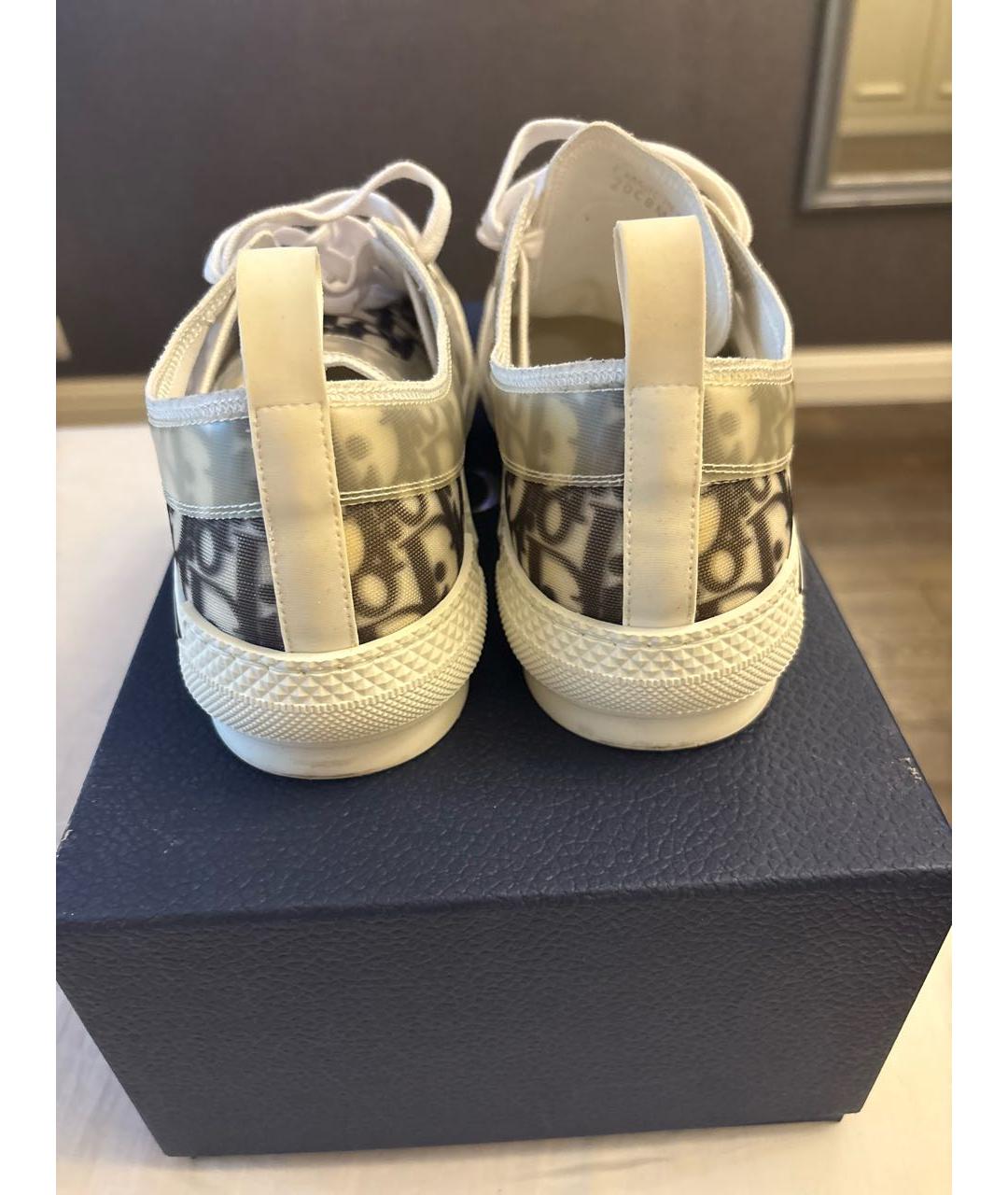 CHRISTIAN DIOR Бежевые низкие кроссовки / кеды, фото 5