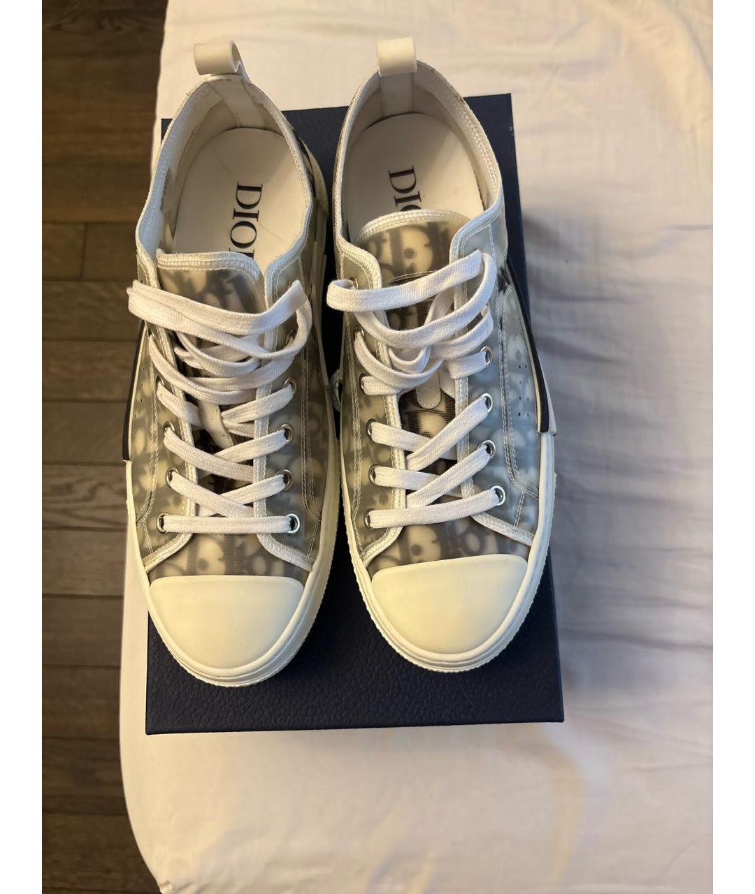 CHRISTIAN DIOR Бежевые низкие кроссовки / кеды, фото 4