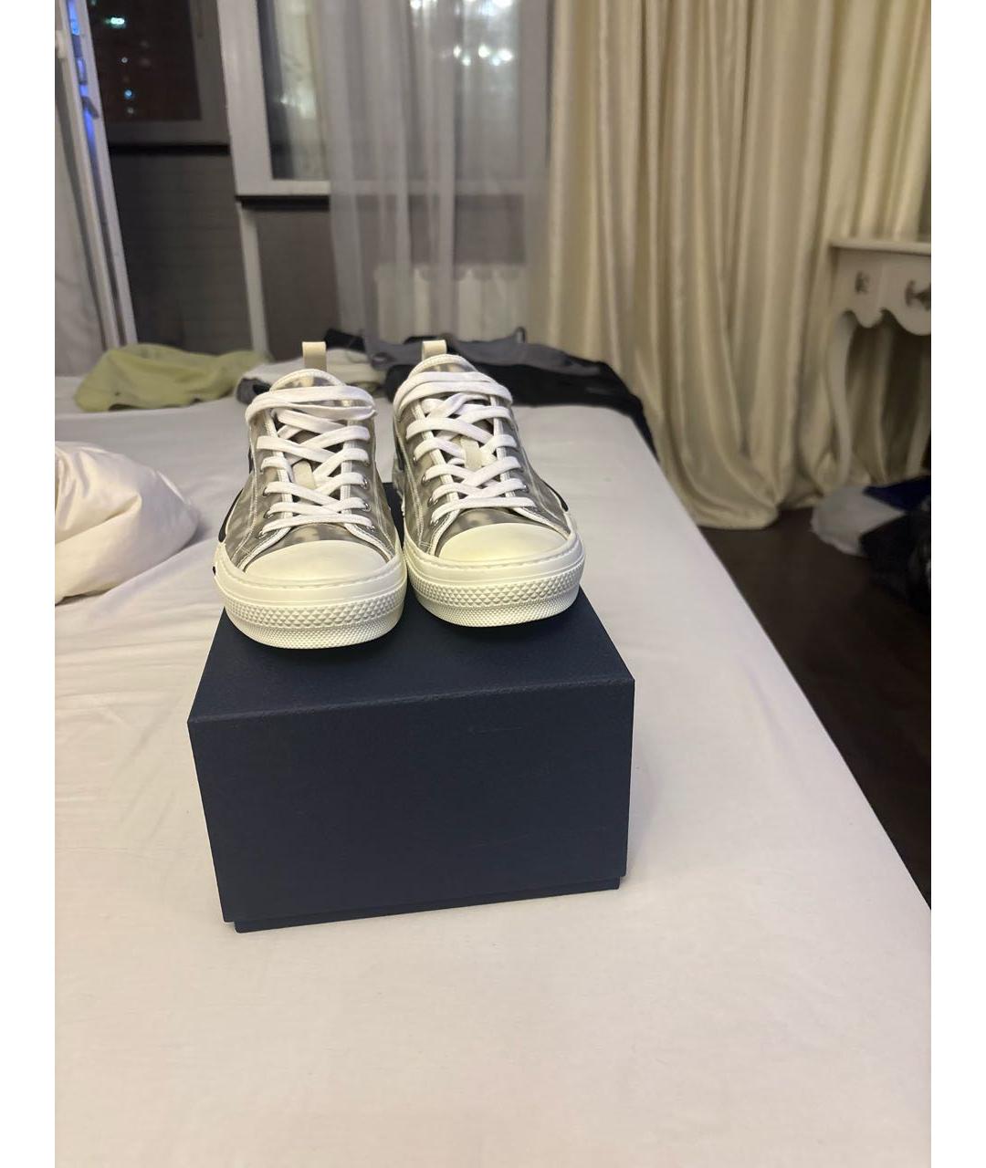 CHRISTIAN DIOR Бежевые низкие кроссовки / кеды, фото 2