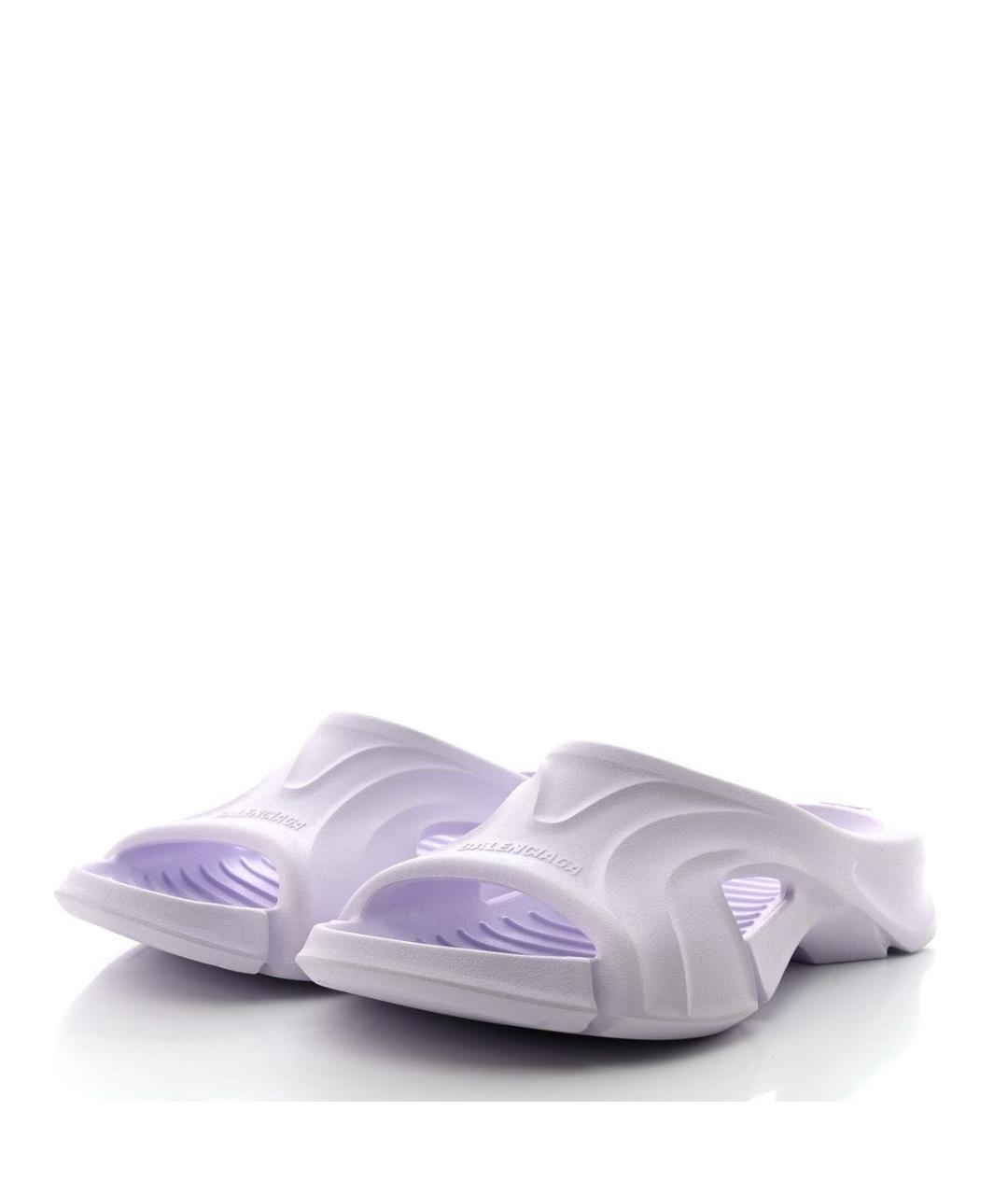 BALENCIAGA Резиновые шлепанцы, фото 2