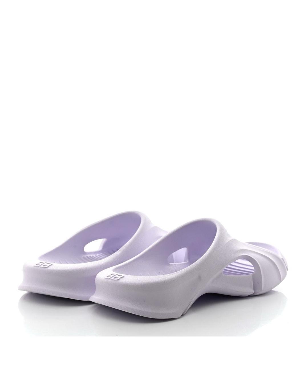 BALENCIAGA Резиновые шлепанцы, фото 3