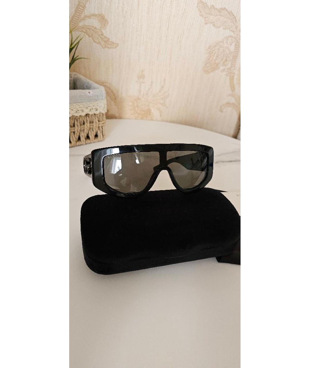 GUCCI Черные пластиковые солнцезащитные очки, фото 7