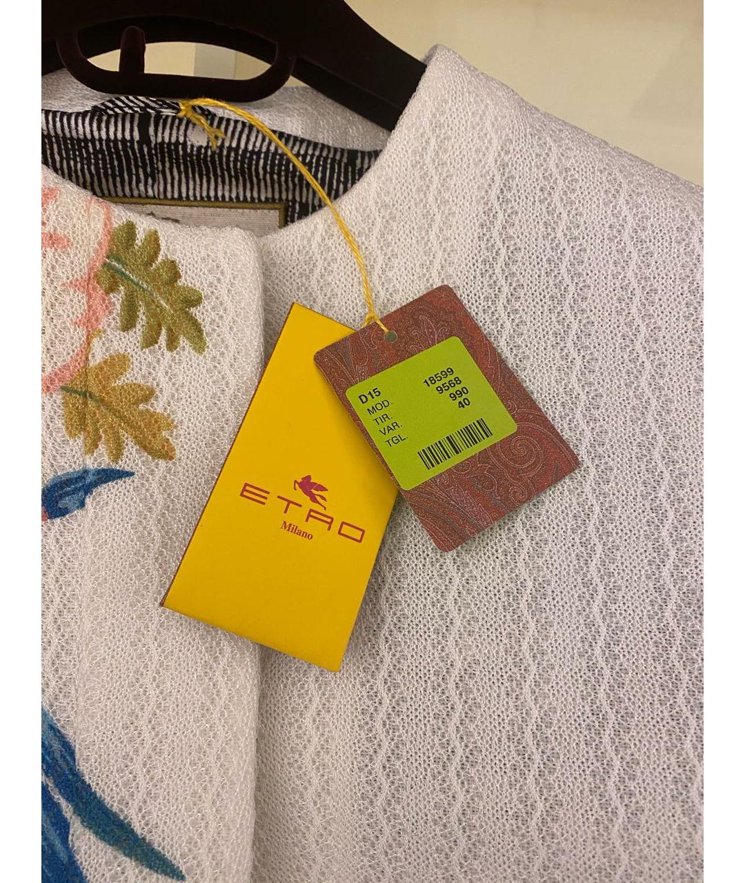 ETRO Мульти полиэстеровый жакет/пиджак, фото 8