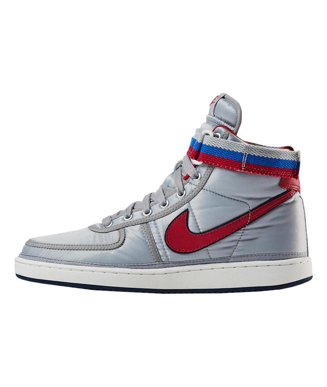 NIKE Серые высокие кроссовки / кеды, фото 4