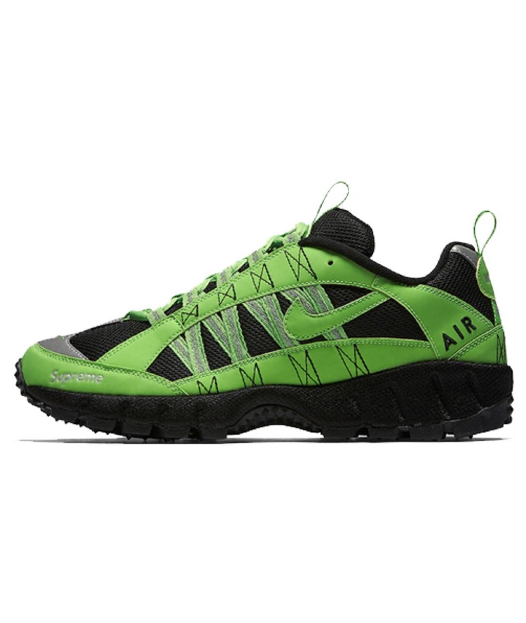 NIKE Зеленые низкие кроссовки / кеды, фото 6