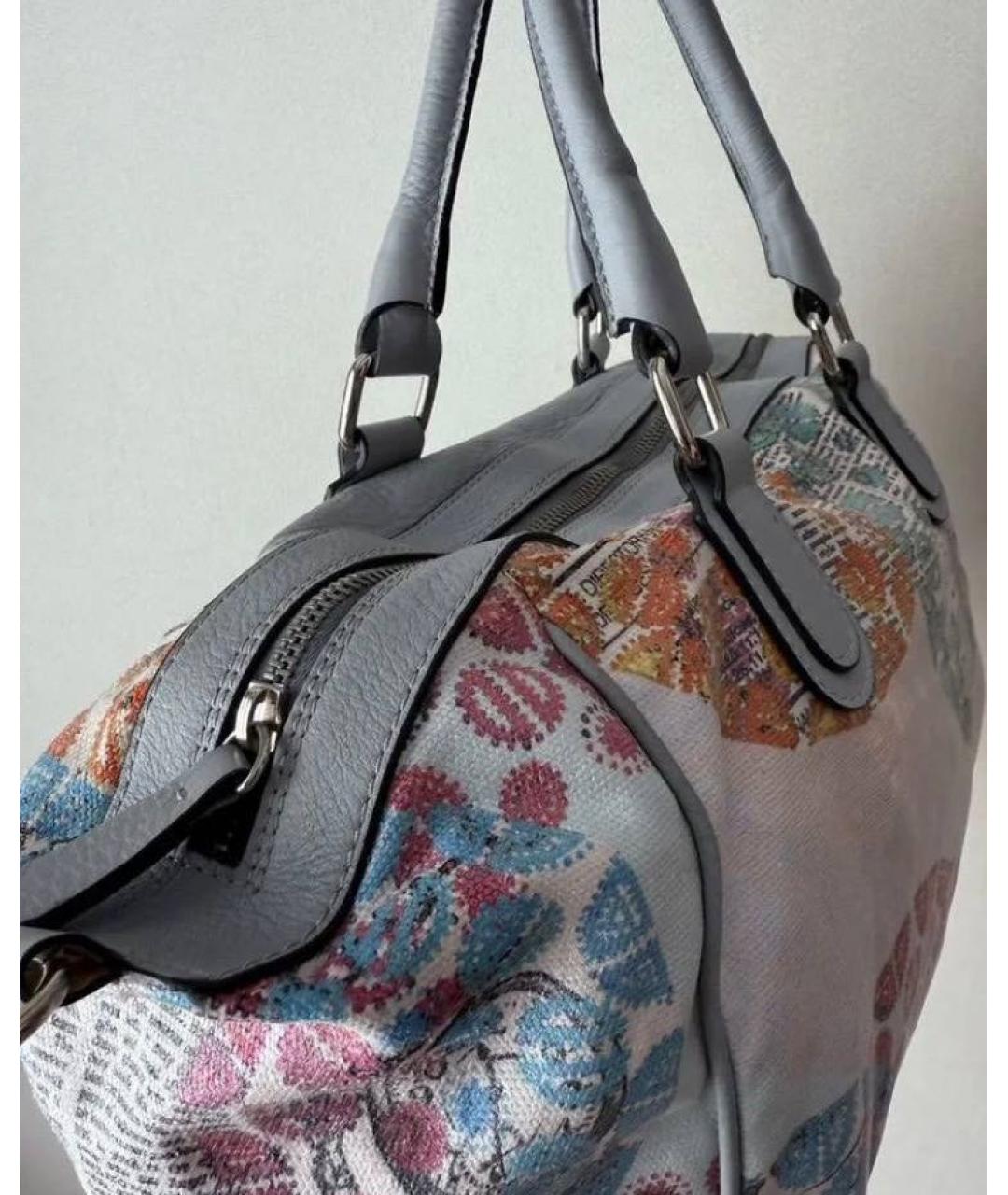 JOHN GALLIANO Мульти кожаная сумка с короткими ручками, фото 2