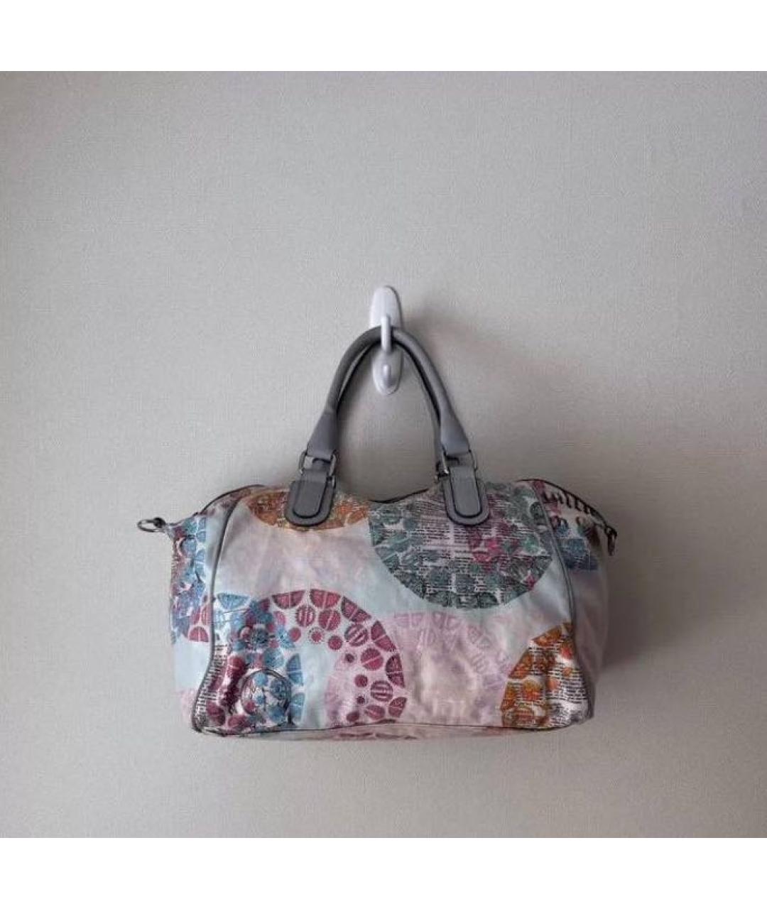 JOHN GALLIANO Мульти кожаная сумка с короткими ручками, фото 5