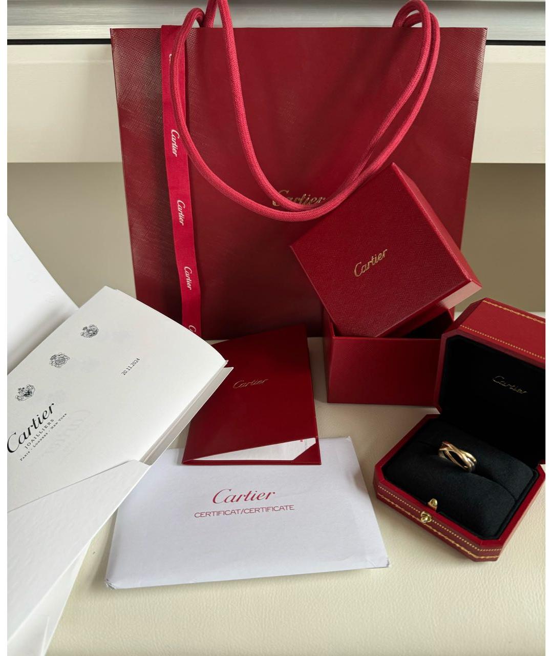 CARTIER Мульти кольцо из розового золота, фото 3