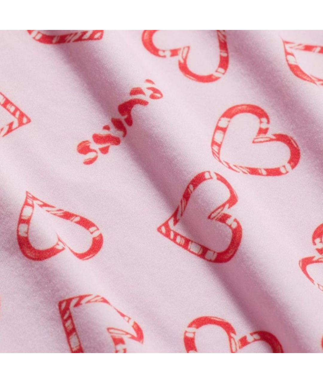 SKIMS Розовая полиамидовая пижама, фото 4