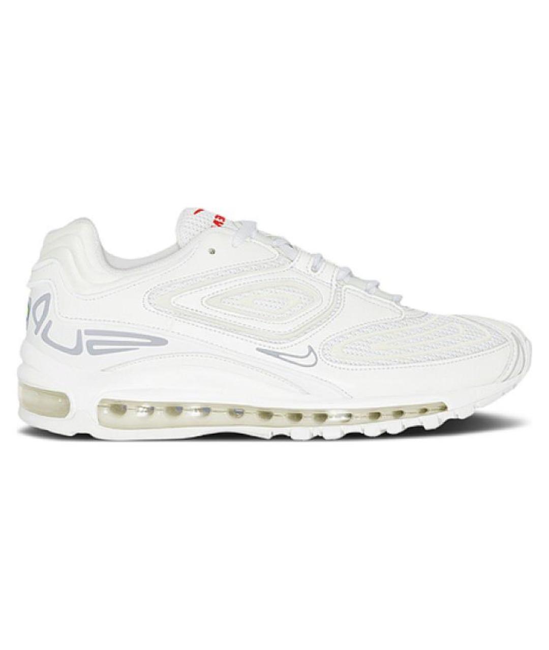 NIKE Белые кожаные кроссовки, фото 1