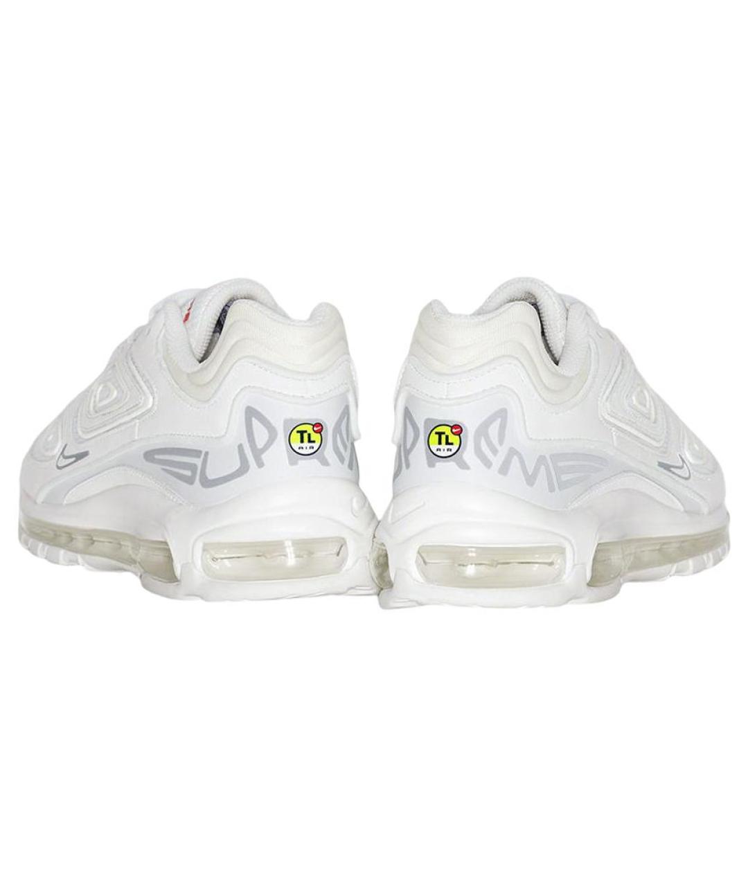 NIKE Белые кожаные кроссовки, фото 4