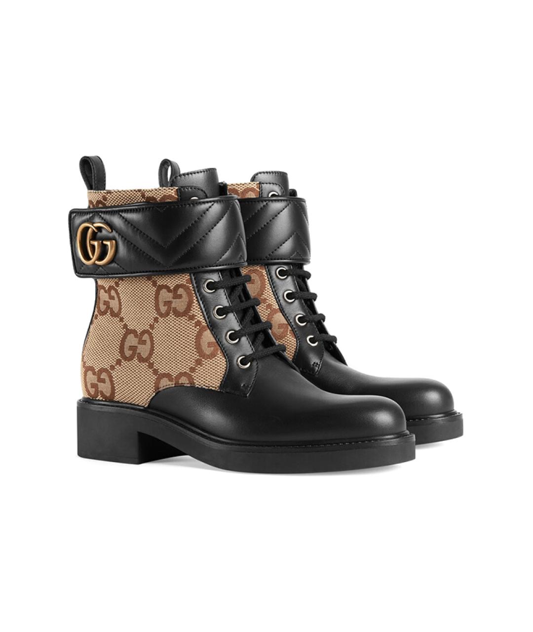 GUCCI Бежевые ботинки, фото 3