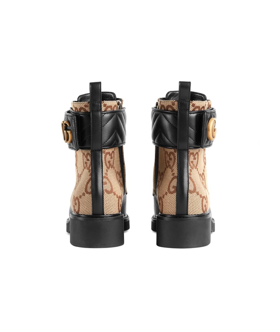 GUCCI Бежевые ботинки, фото 5