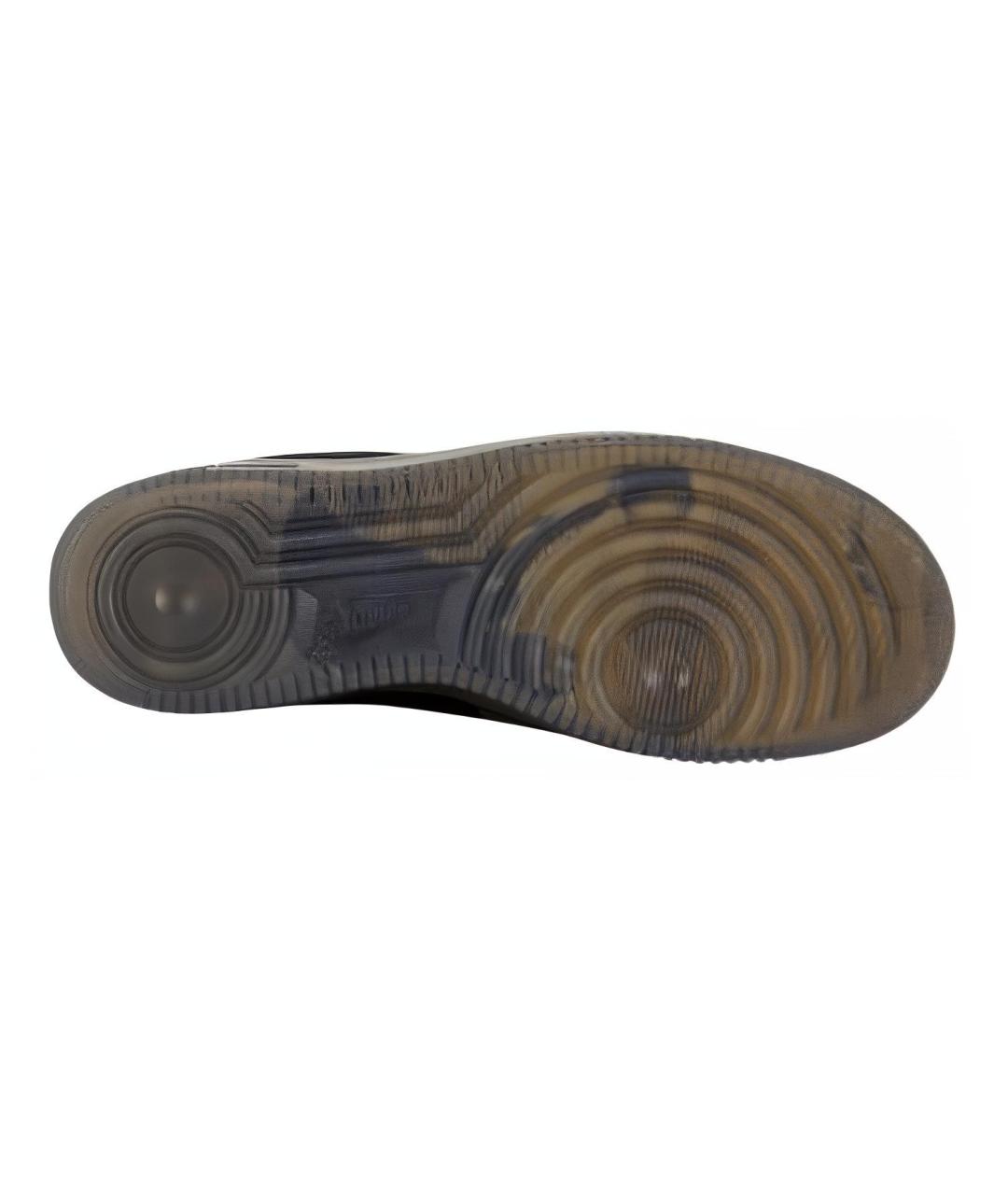 NIKE Черные низкие кроссовки / кеды, фото 5