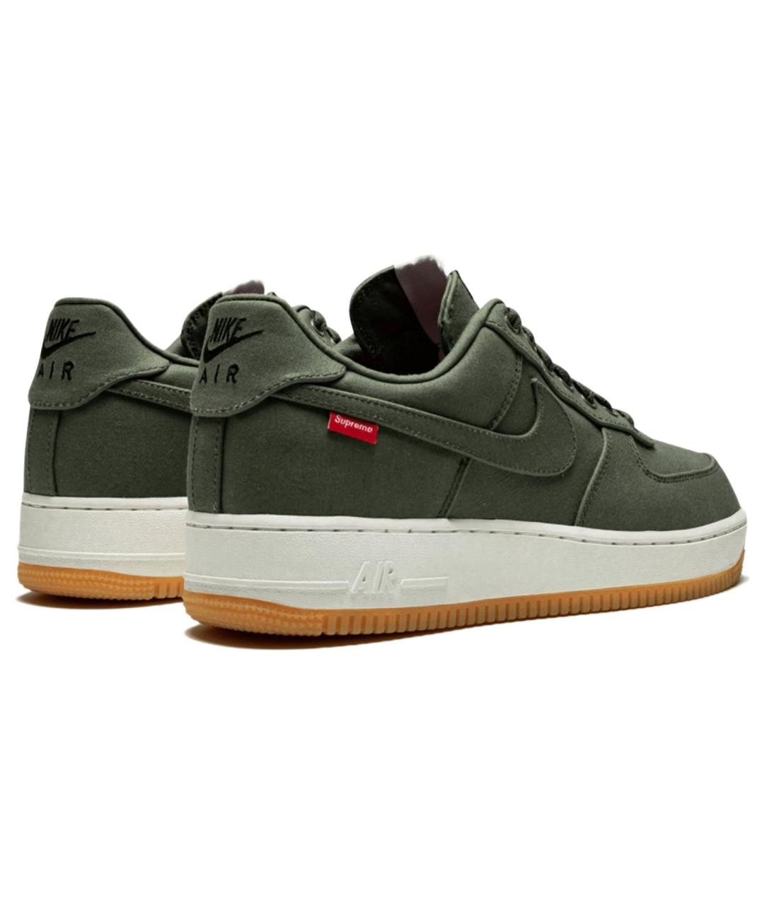 NIKE Зеленые низкие кроссовки / кеды, фото 4