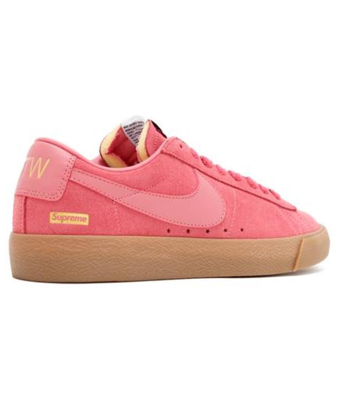 NIKE Розовые низкие кроссовки / кеды, фото 4