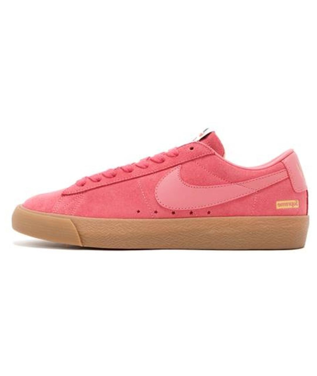 NIKE Розовые низкие кроссовки / кеды, фото 2