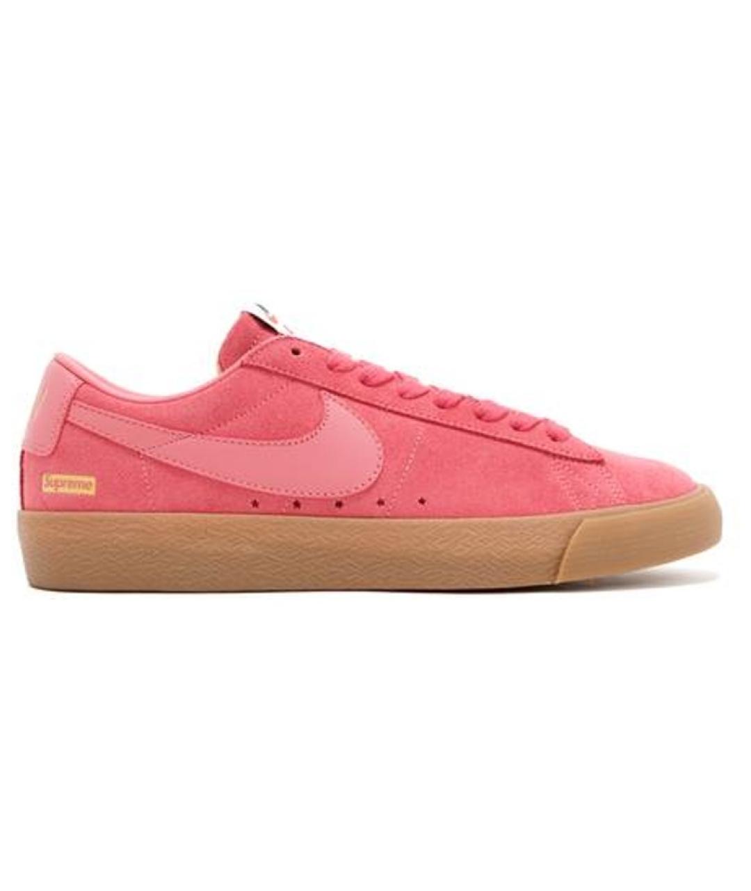 NIKE Розовые низкие кроссовки / кеды, фото 1