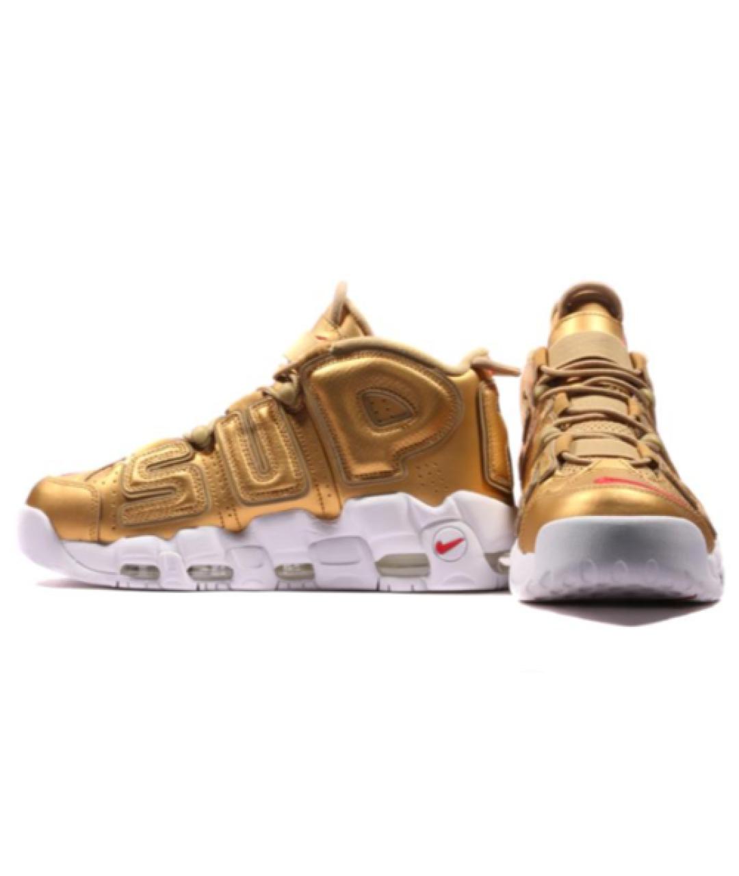 NIKE Золотые кроссовки, фото 3