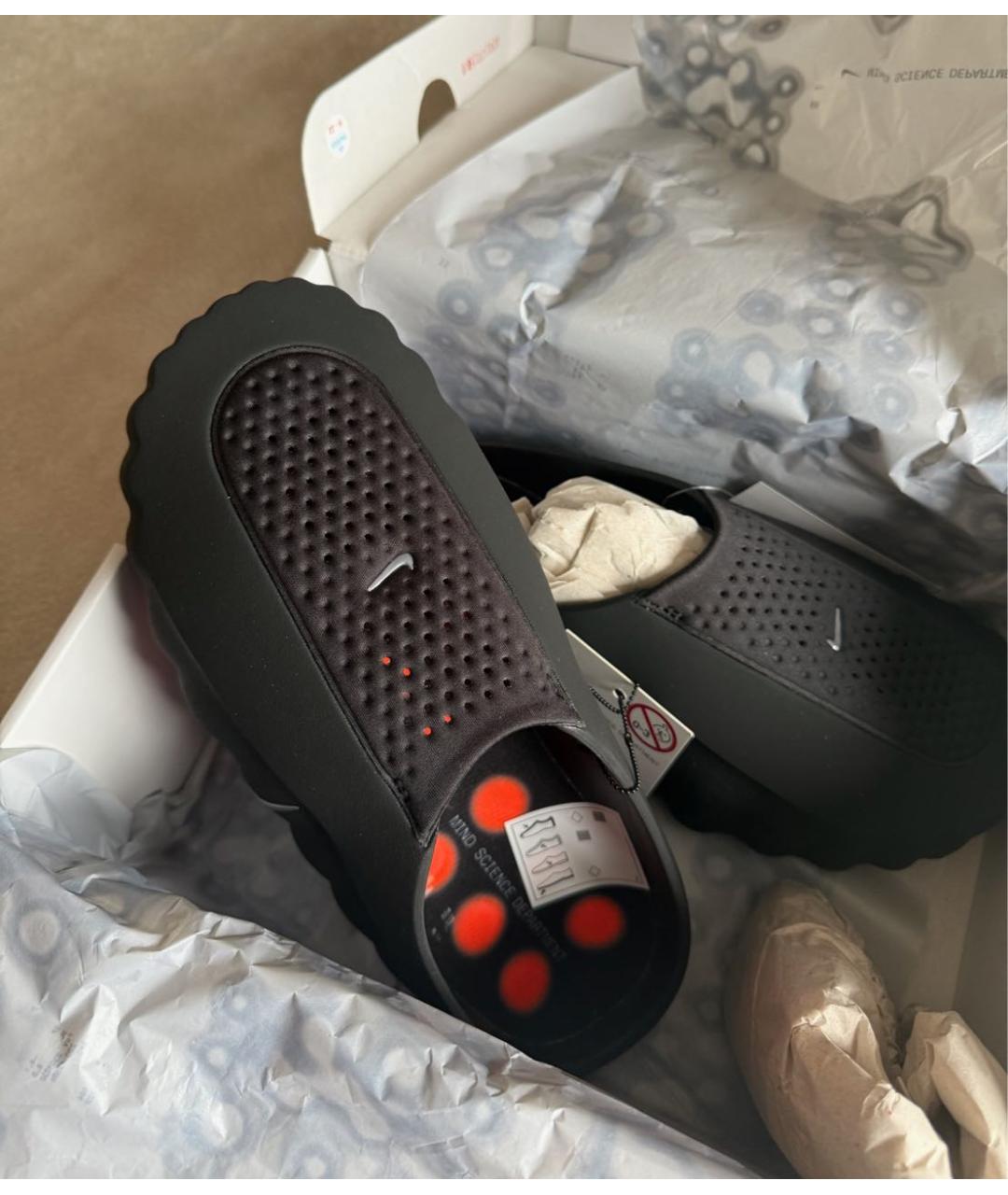 NIKE Черные сандалии, фото 5