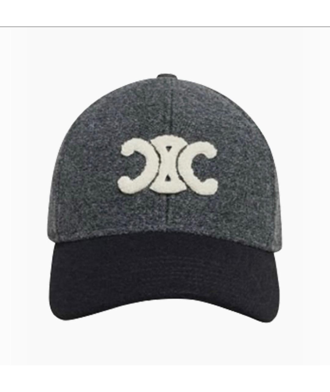 CELINE Серый зонт, фото 4