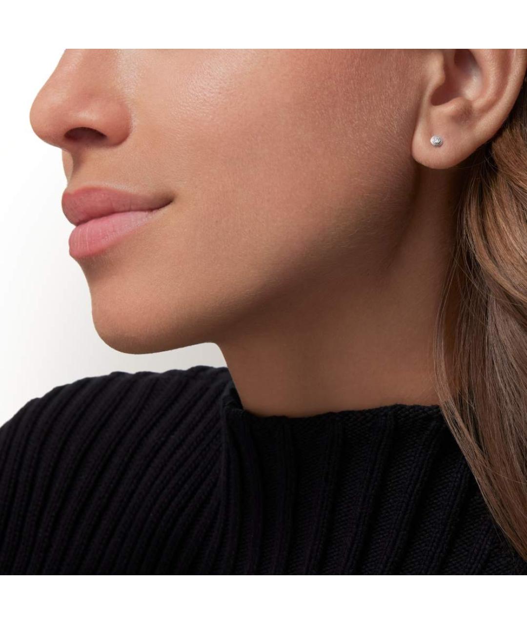 CARTIER Серебряные серьги из белого золота, фото 5