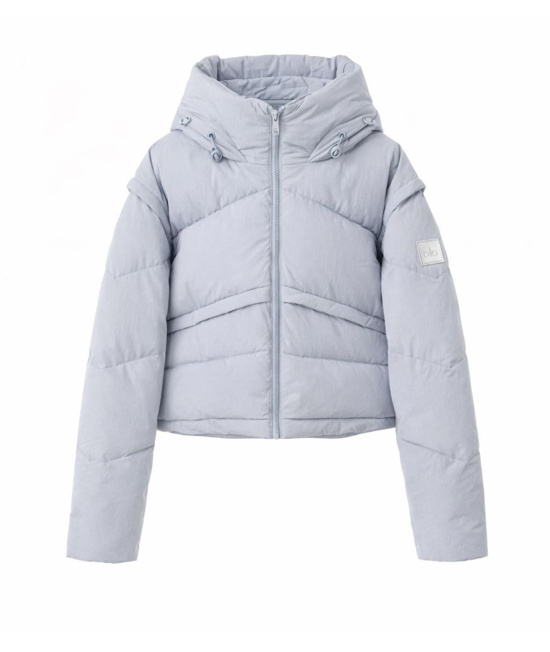 ALO YOGA Голубой пуховик, фото 8