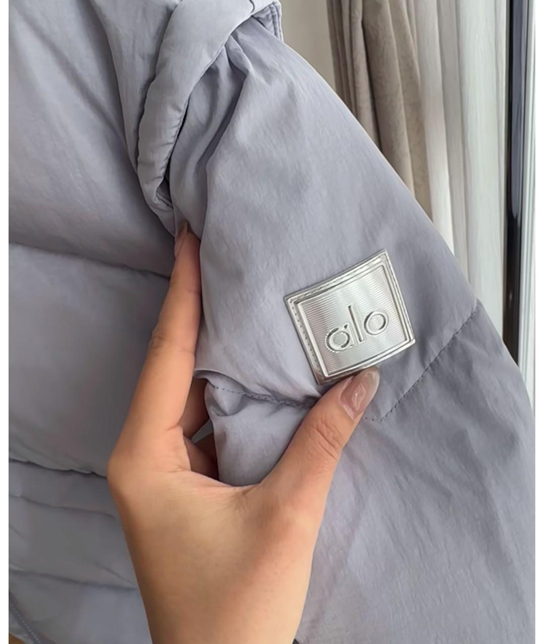 ALO YOGA Голубой пуховик, фото 7