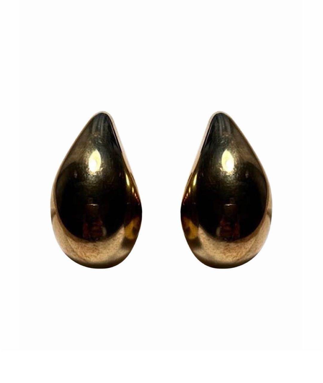 BOTTEGA VENETA Золотые серебряные серьги, фото 1