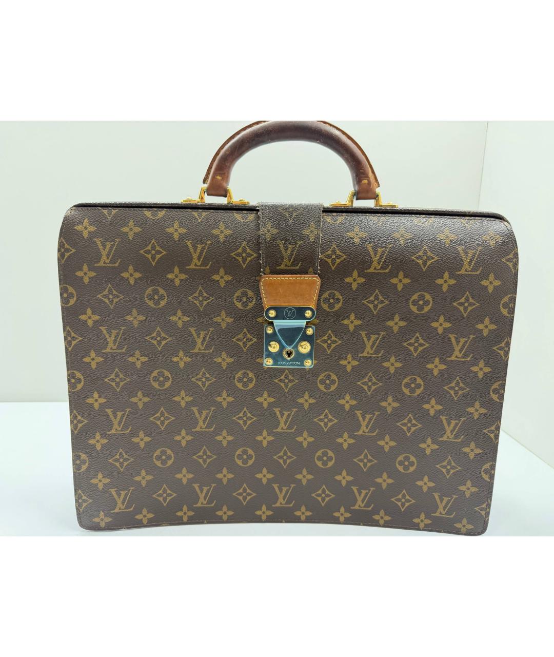 LOUIS VUITTON Коричневый портфель, фото 2