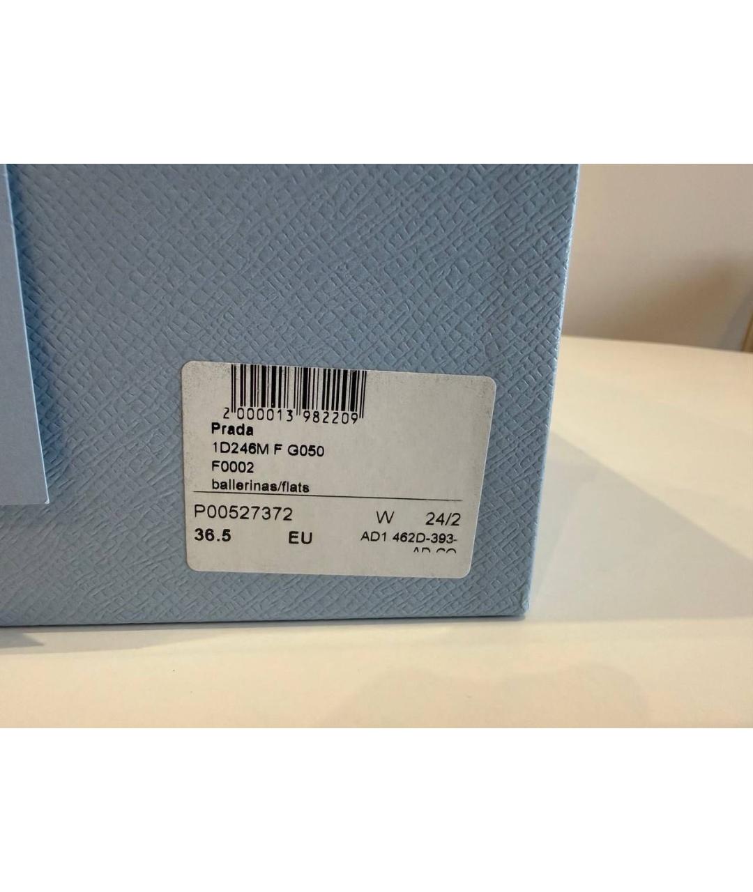 PRADA Черные кожаные лоферы, фото 7