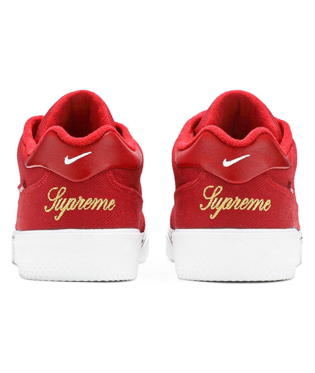 NIKE Красные низкие кроссовки / кеды, фото 4