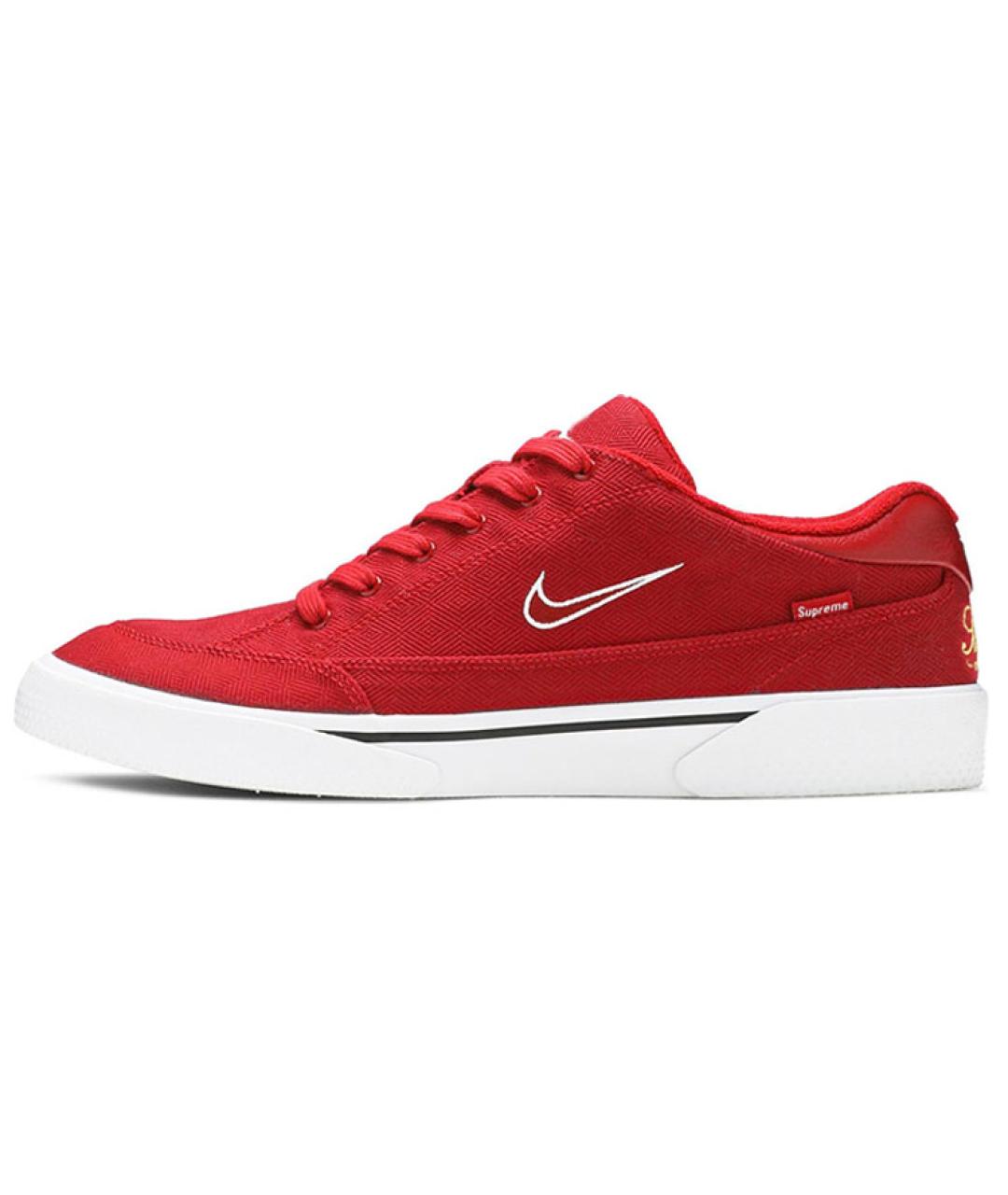 NIKE Красные низкие кроссовки / кеды, фото 6