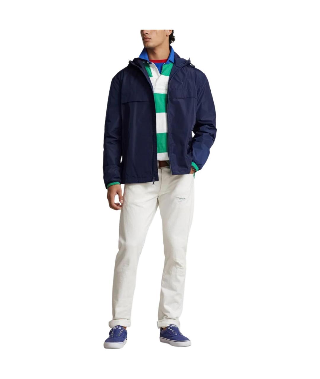 POLO RALPH LAUREN Темно-синяя куртка, фото 2