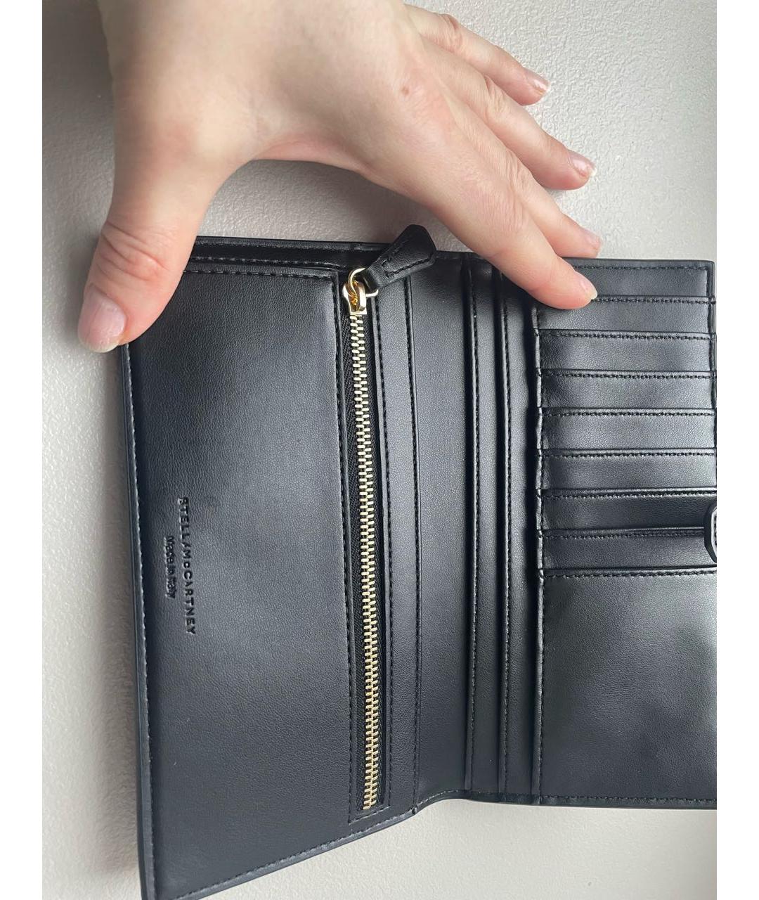 STELLA MCCARTNEY Бежевый кошелек из искусственной кожи, фото 4