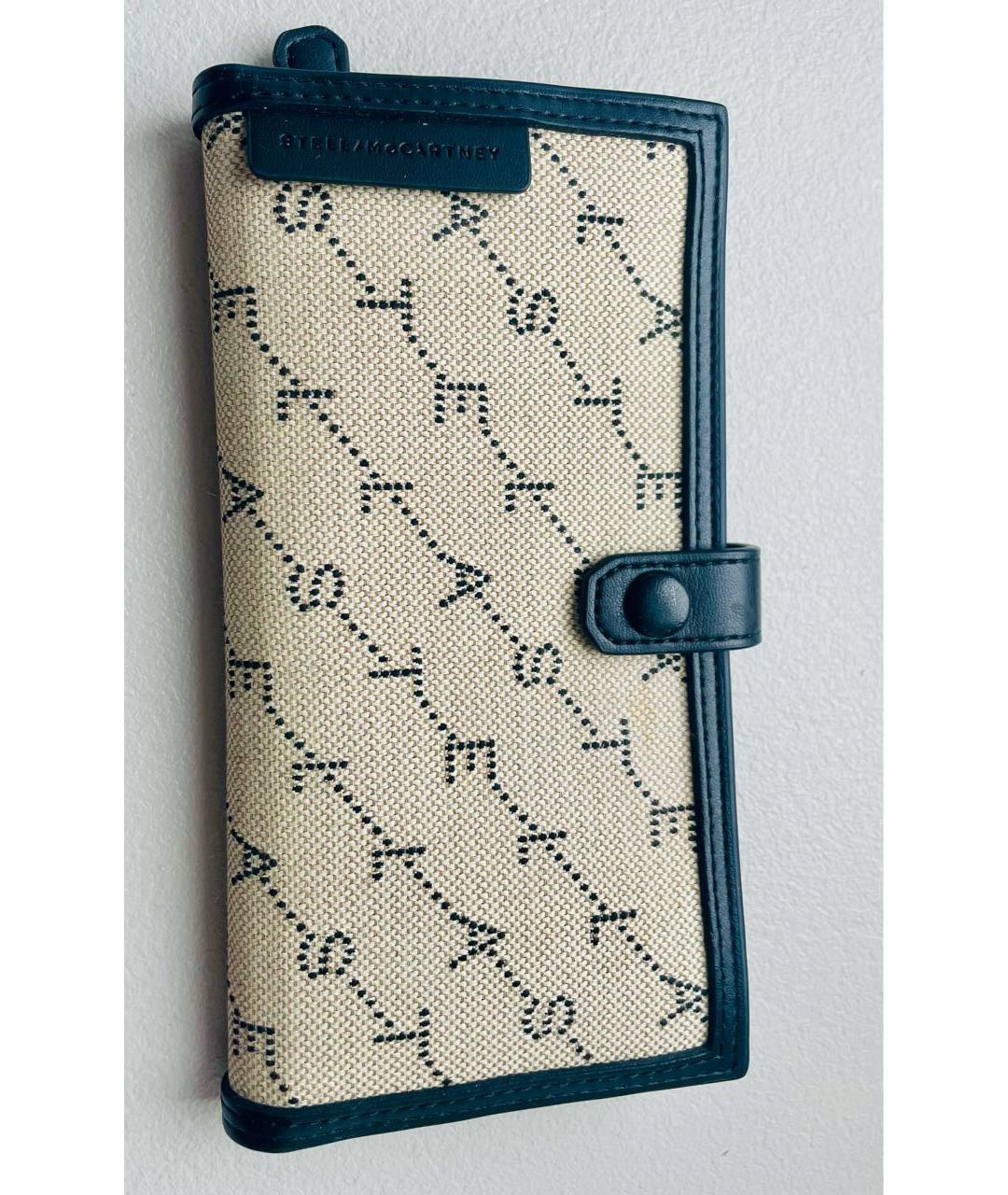 STELLA MCCARTNEY Бежевый кошелек из искусственной кожи, фото 2