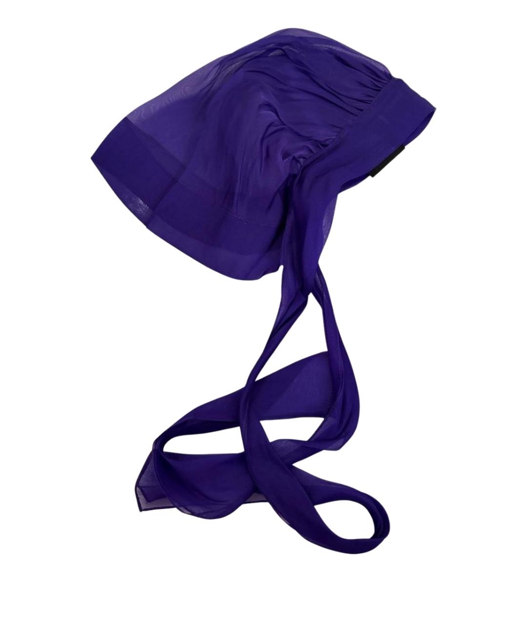 GUCCI Фиолетовая повязка на голову, фото 1