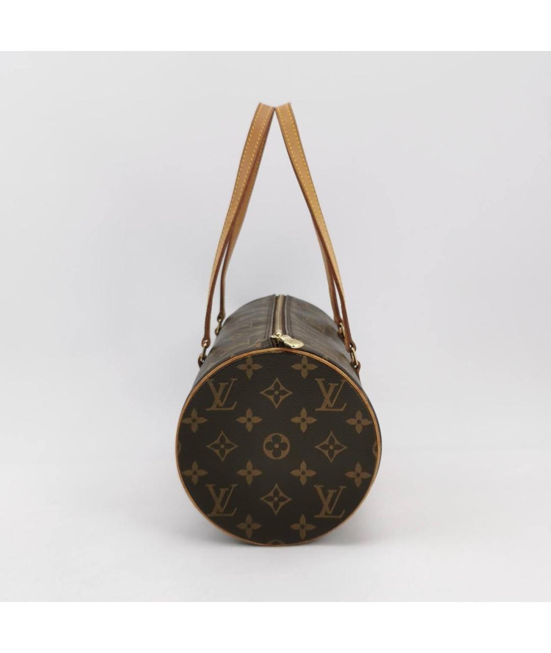 LOUIS VUITTON Коричневая сумка с короткими ручками, фото 2